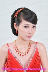 Gorgeous Alloy With Rhinestone Ladies Jewelry Sets