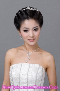 Mysterious Alloy With Rhinestone Ladies Jewelry Sets