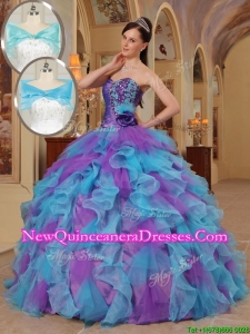 Perfect Ball Gown Sweetheart Quinceanera Dresses in Multi Color