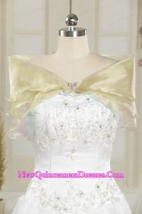 Organza Beading Cheap Shawls for Wedding