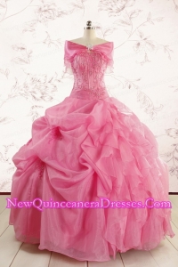 Ball Gown Discount Quinceanera Dresses with Beading