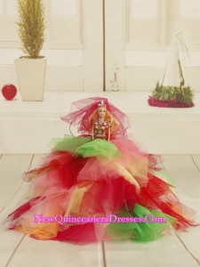 Beautiful Princess Party Clothes Colorful Barbie Doll