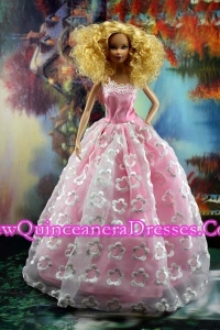 New Embroidery and A-line For Barbie Doll Dress