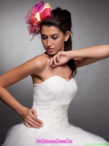 Colorful Beaded Hand Made Flowers Headpieces