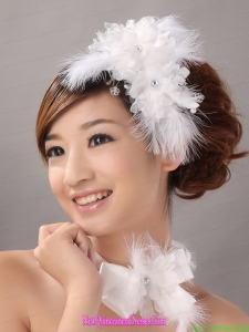 Beautiful Fascinator Wedding and Outdoor Organza Fascinators