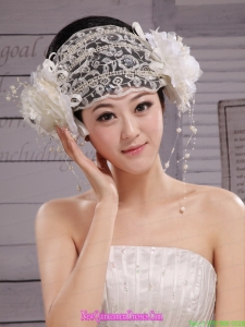 Beautiful Lace Hat Hair Ornament Headpieces Inexpensive Bridal For Party