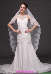 Lace Popular Tulle Bridal Veil For Wedding