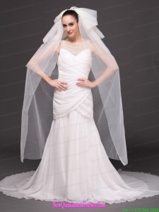 Tulle Four-tier Bridal Veil For Wedding