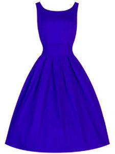 Scoop Sleeveless Taffeta Court Dresses for Sweet 16 Ruching Lace Up